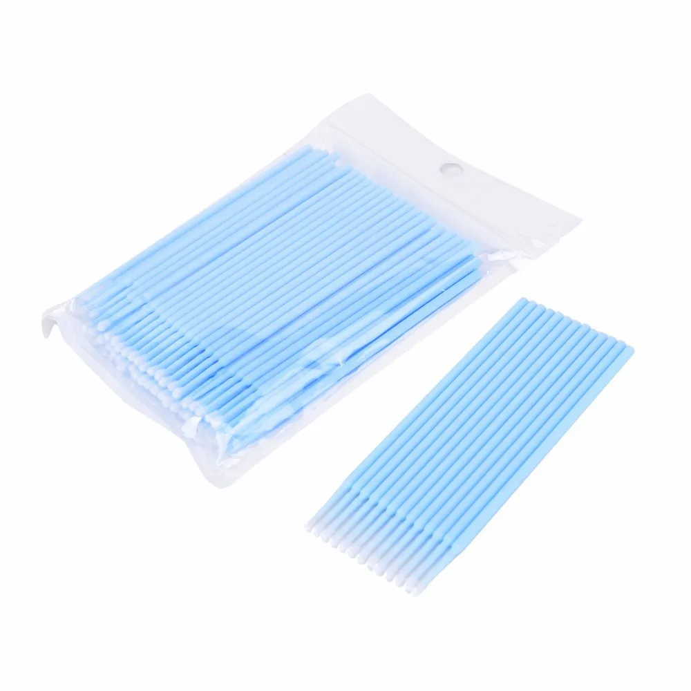 Щёточки для наращивания ресниц MicroBrush одноразовые щёточки щётки коррекции Micro Brush