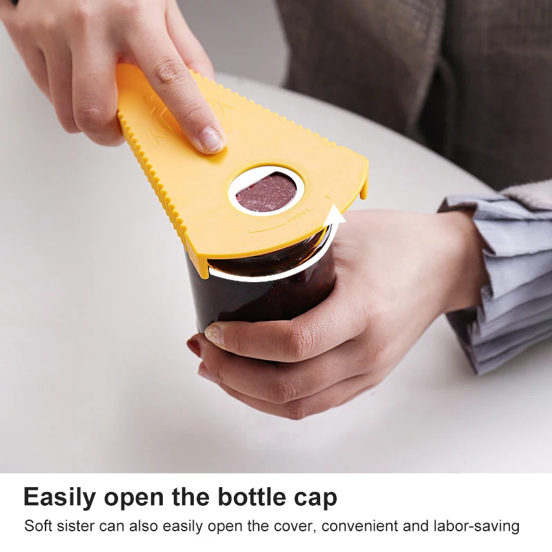 Can Opener Bottle Cap Fast Lid Japanese Rotating Multi-Purpose Kitchen Gadgets Wine |