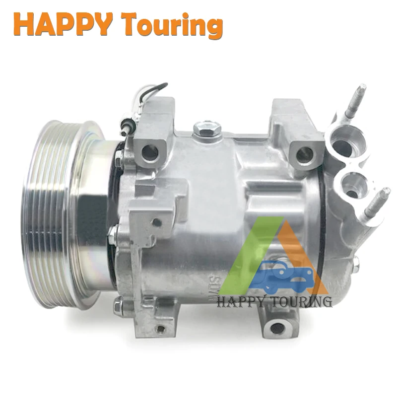 Для компрессора sanden sd7v16 для DACIA LOGAN Pickup SANDERO DUSTER 1 4 5 6 8200802608 8200603434 8200526884 8200802609