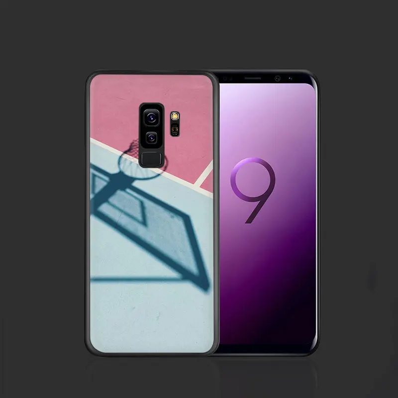 B3 EWAU Баскетбол суда мягкий термополиуретановый чехол для телефона из термополиуретана чехол для samsung Galaxy A3 A5 A6 7 8 9 A10S 20С 30С 40С с 50S 60 70 - Цвет: B3