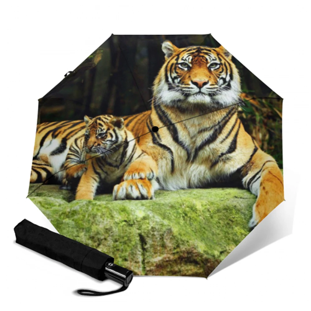 Ветрозащитный дорожный полностью автоматический зонтик от солнца и дождя защита