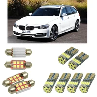 interior led car lights for bmw 3 touring f31 estate reading dome bulbs for cars error free license plate light 10pclot