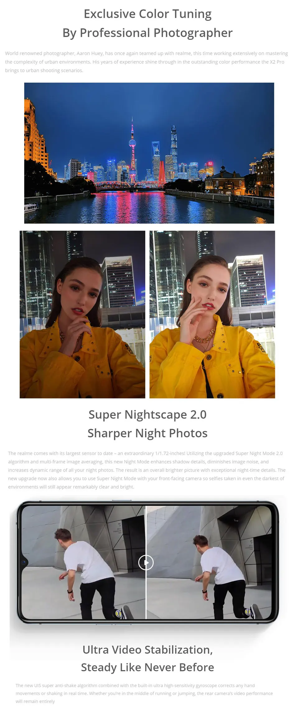 Мобильный телефон Realme X2 PRO, 64 мп, четыре камеры, 8 ГБ, 128 ГБ, 6,5 дюйма, Snapdragon 855+ 4000 мАч, VOOC, 50 Вт, быстрая зарядка, NFC, 4G телефон