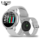 LIGE Новые смарт-часы для женщин, монитор сердечного ритма, фитнес-трекер, спортивный смарт-браслет, будильник, напоминание, умные часы