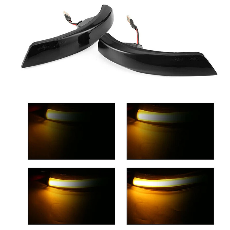 Динамический поворотный сигнал Светодиодный Боковой зеркальный