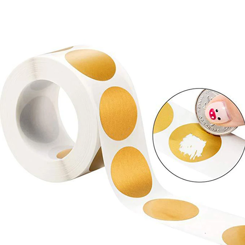 

Round Silver Scratch Off Stickers Scratch Off Labels Sticker For Party Activity Favors Stationery Sticker