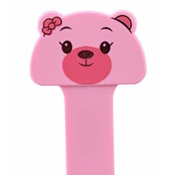 Pink Toilet cover Multi-animal Shape Cartoon Large Portable Toilet Handle Uncovering Device - Цвет: Pink
