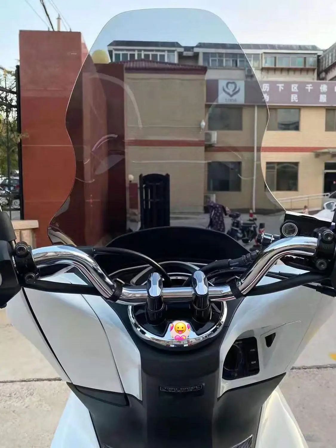 Модифицированные аксессуары для мотоциклов pcx ветровое стекло pcx150 дефлектор щит