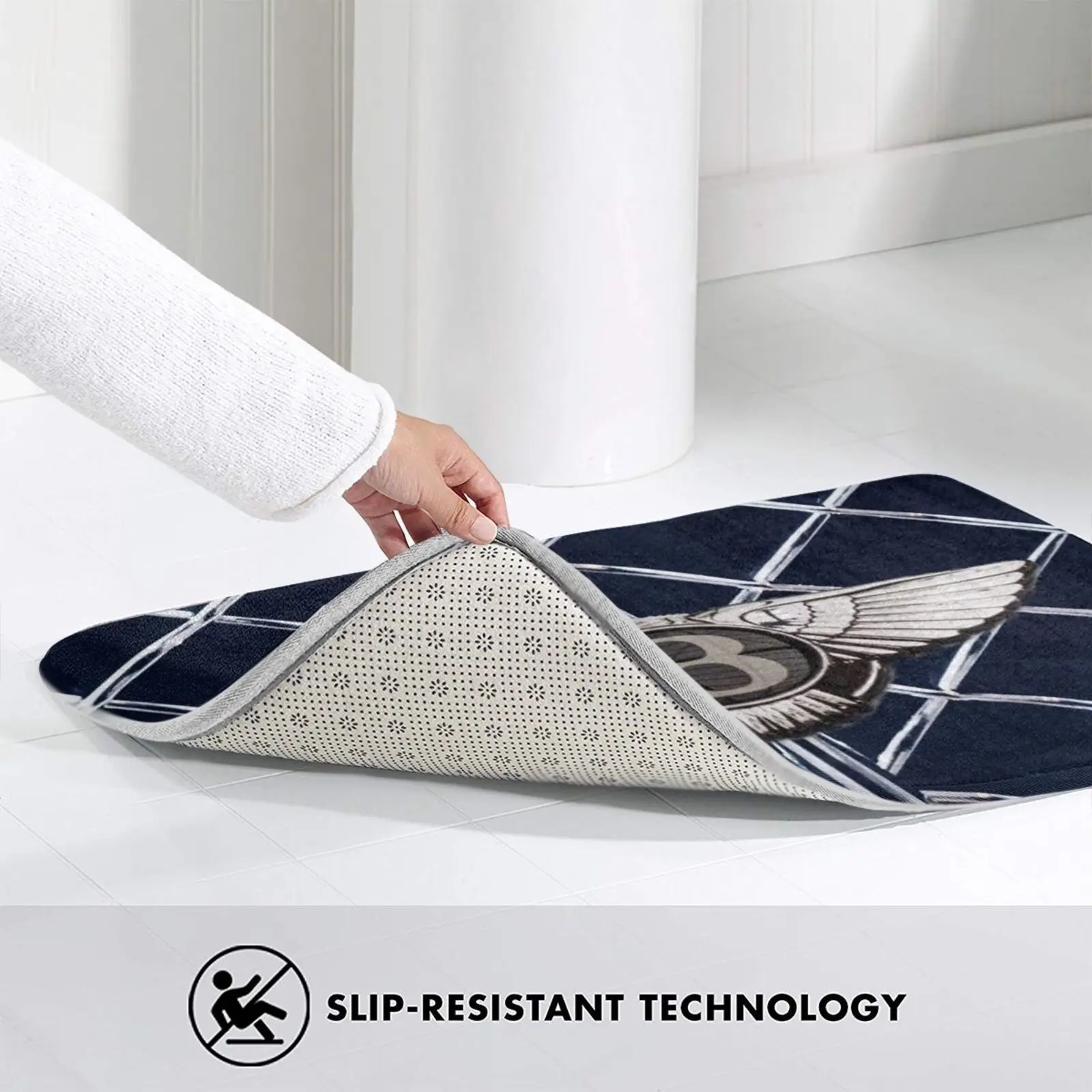 Роскошный мягкий коврик для ног Ele с логотипом автомобиля товары комнаты ковер