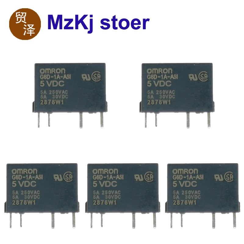 

20PCS New G6D-1A-AS G6D 5V 5VDC 4PIN