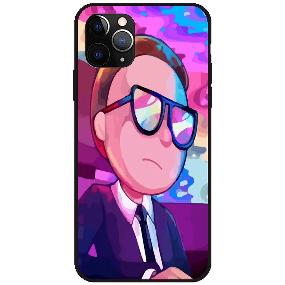 

Ricks Anime Morty divertida Phone Case for IPhone 7,8,SE2020,7plus,8plus,11,11 Pro,11 Pro Max,X,XR,XS,XS Max Soft Tpu Back Cover