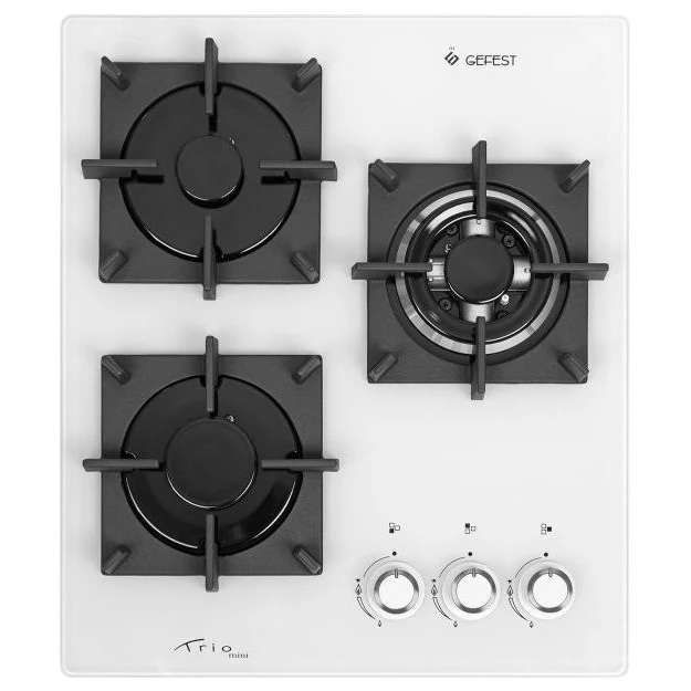 Варочная панель GEFEST ПВГ 2100-01 K32 независимая белый | Бытовая техника