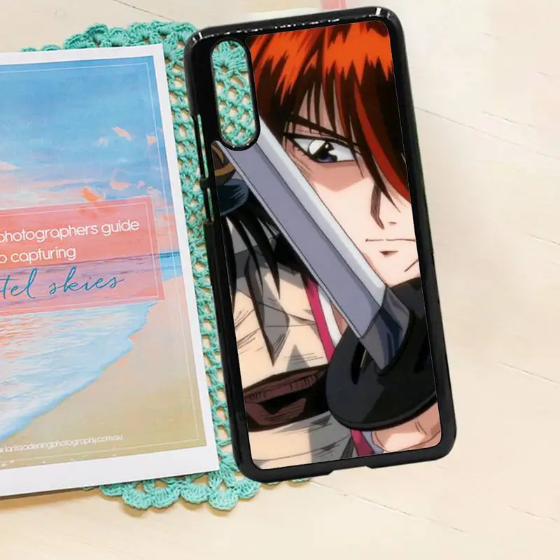 

Anime Rurouni Kenshin Phone Case PC for iPhone 11 12 pro XS MAX 8 7 6 6S Plus X 5S SE 2020 XR