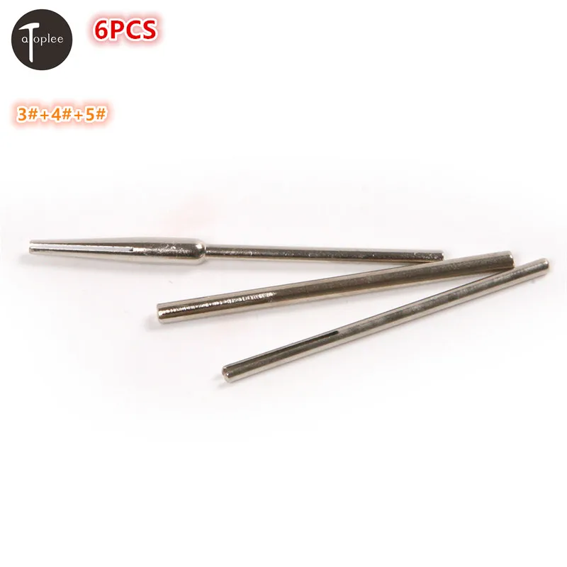 Atoplee Высокое качество 6 шт./лот 3 #4 #5 # шлифовальная бумага Зажимная планка режущие