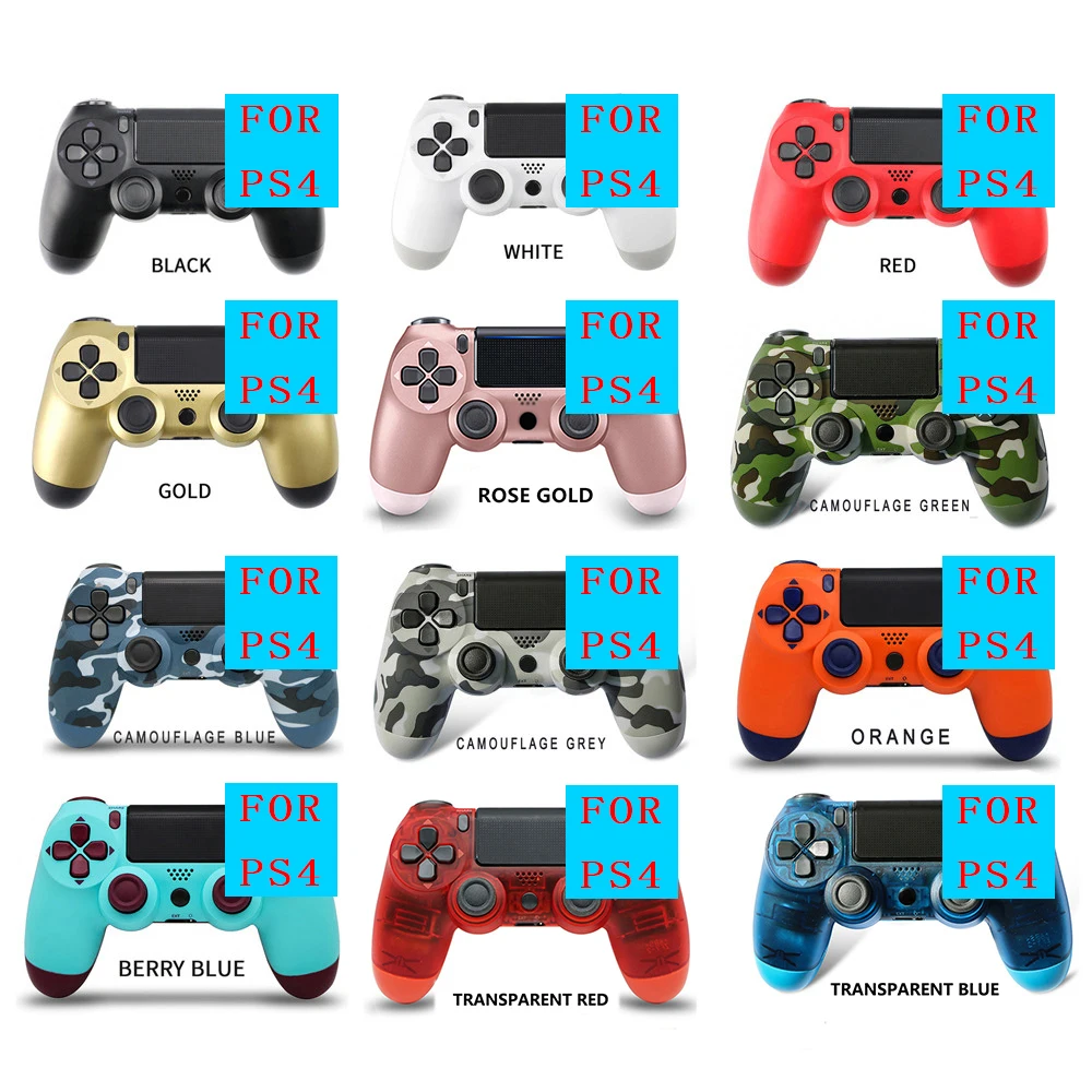 

Game Joystick PS4 Wireless FOR Sony Bluetooth Controller PlayStation 4 Pro/Slim/PC/iPad/Tablet/Steam/DualShock 4 Gamepad