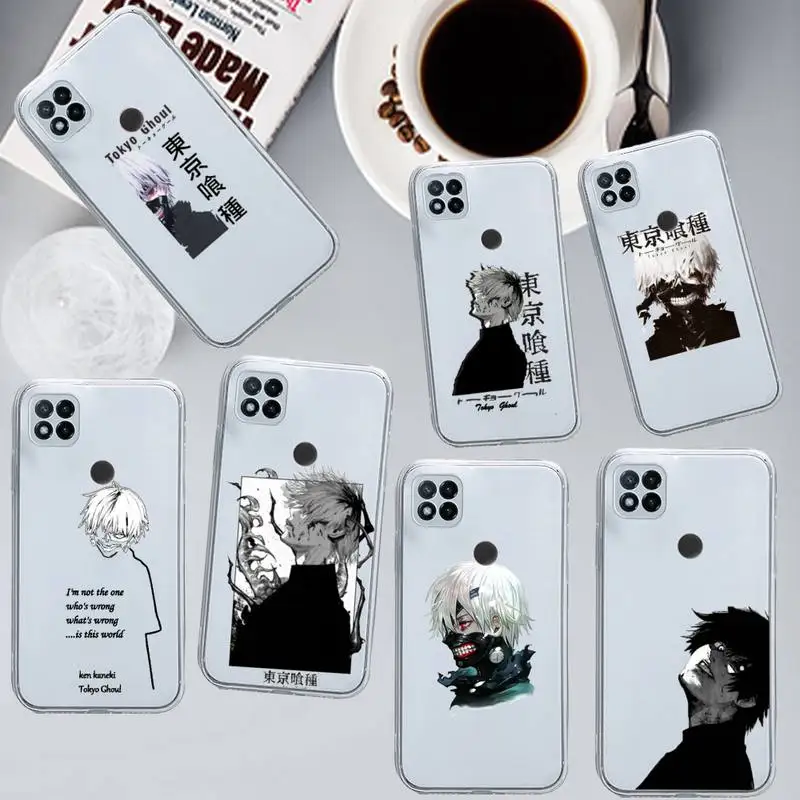 

Tokyo Ghouls terror horror Anime Phone Case Transparent for Xiaomi redmi note x f poco 10 11 9 7 8 3 i t s pro cover shell coque