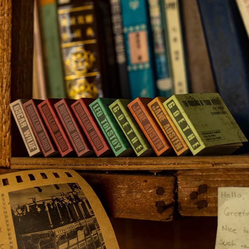 

Винтажные бумажные книги из двойного материала, карточка для скрапбукинга, «сделай сам», проект журнала, Ретро Художественный коллаж, бумаг...