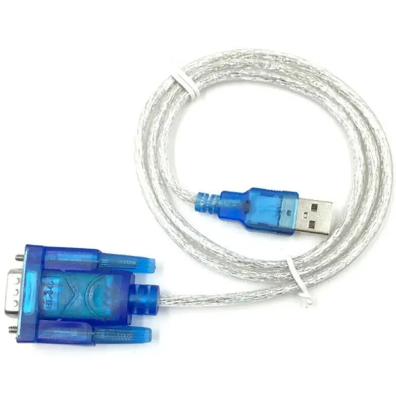 100 см Высококачественный USB 2 0 в Serial RS-232 DB9 9Pin поддержка чипсета RS232 FTDI Кабель WIN10