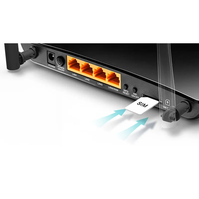 Беспроводной маршрутизатор 4G LTE Mifi TP LINk Archer MR200 с антенной CPE AC750 300 Мбит/с Cat4
