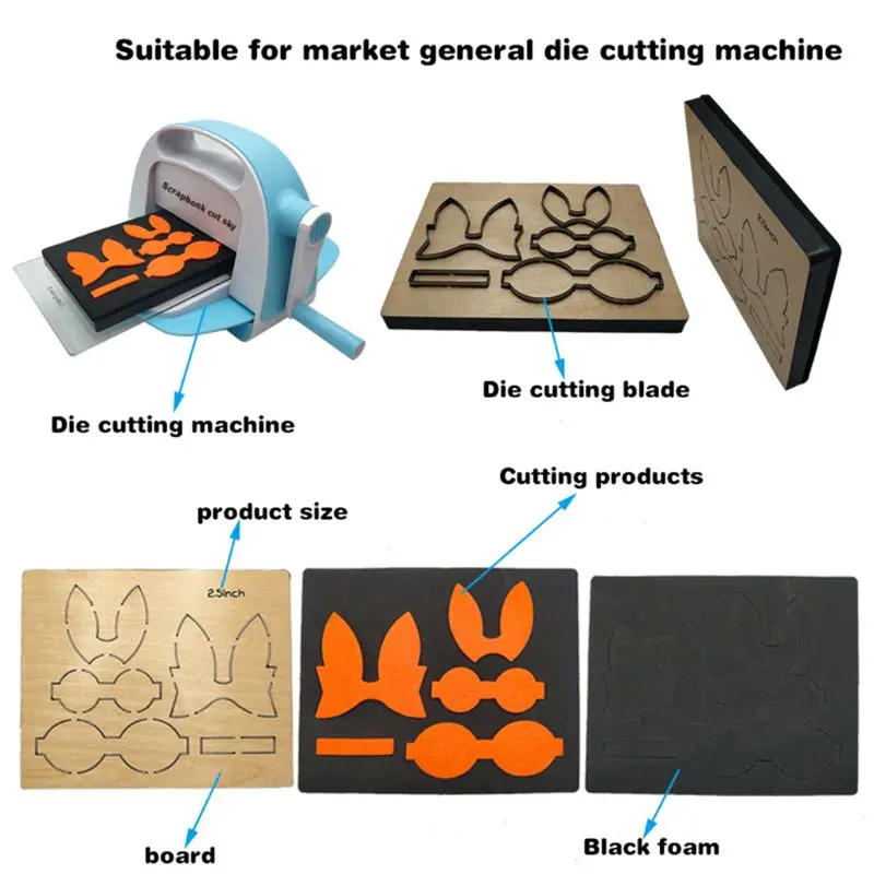 

Bow Bowknot Wooden Cutting Dies Stencil DIY Scrapbooking Album Stamp Craft Decor K3KC