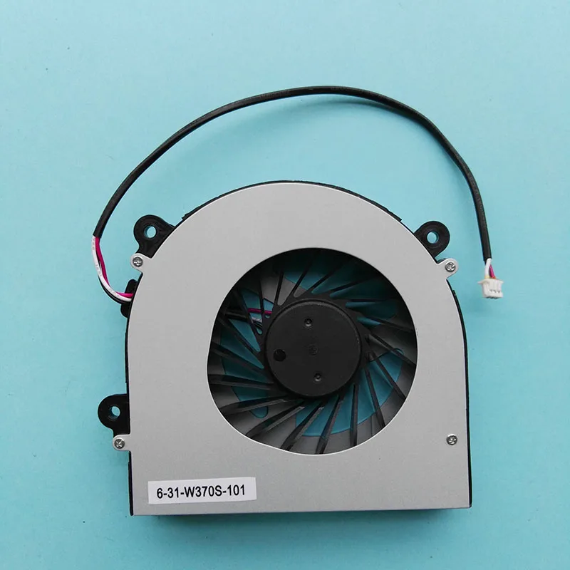 Вентилятор для Clevo W150 W150er W350 W350ETQ W370ETQ W370SKQ Процессор Вентилятор охлаждения AB7905HX-DE3 6-23-AW15E-010 6-23-AW15E-011