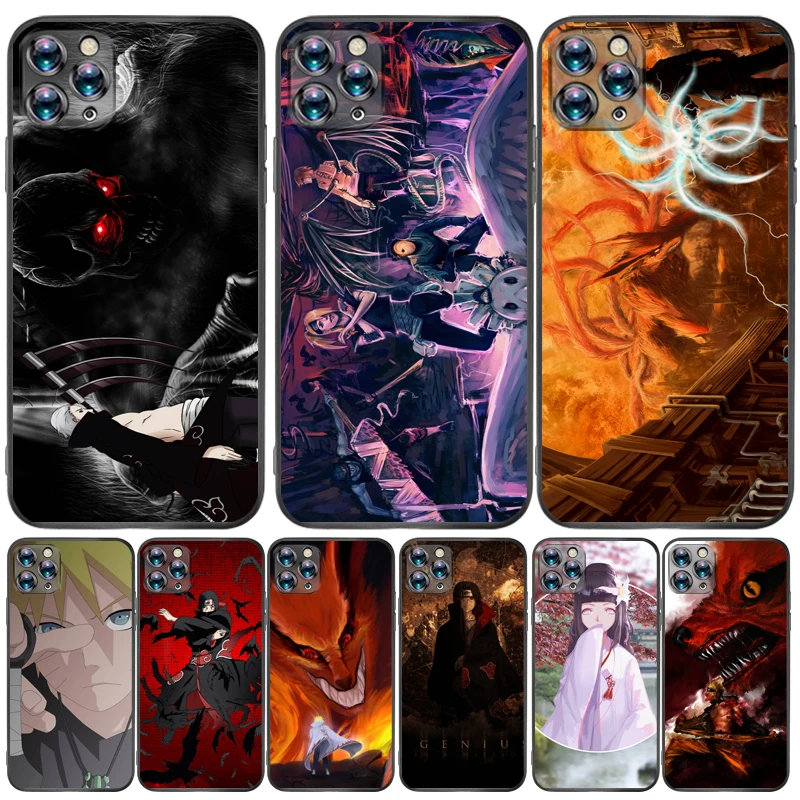 

NarutoLY's SasukeLY's Kakashi Phone Case For iPhone 6 6S 7 8 Plus Cute TPU Soft Coque Mobile Waterproof Kawaii Funda Cool