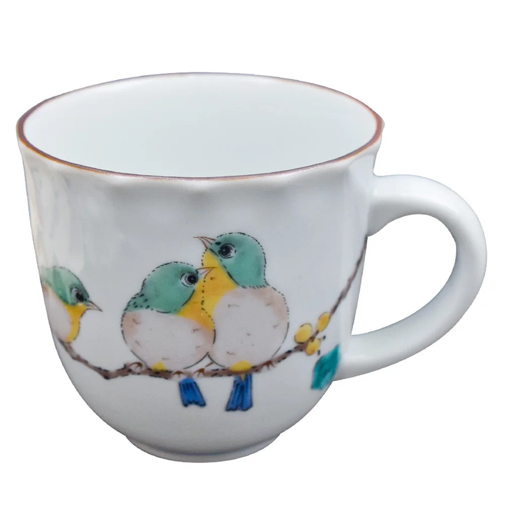 1 шт. набор кофейных чашек с цветочным принтом керамическая кофейная кружка