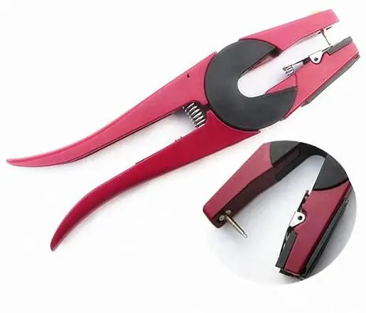 

100pcs Sheep Goat Hog Cattle Beef Cow Ear Tag Ear Laser Typing Copper Head Earrings for Farm Animals Idetification Card