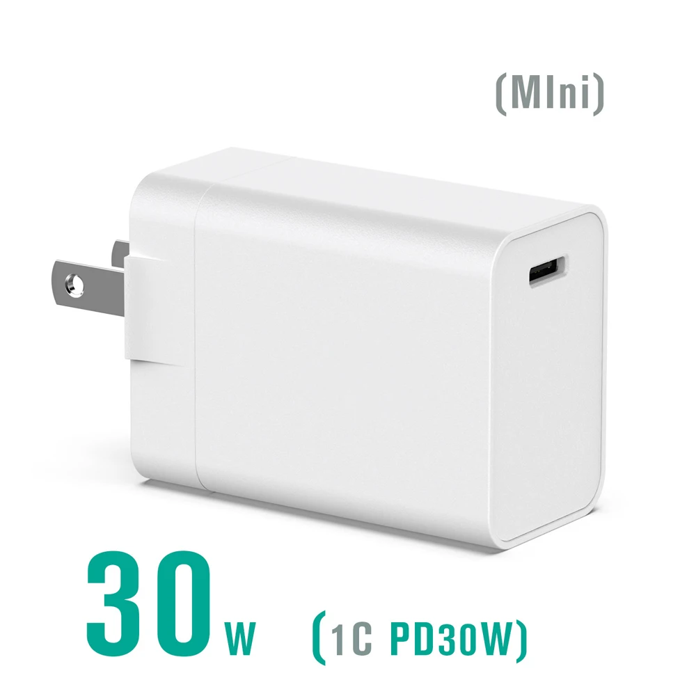 

30W USB Type C Wall Charger with Power Delivery, PowerPort Speed PD3.0 29W For MacBook Air iPad Pro 2018 18W iPhone Nexus