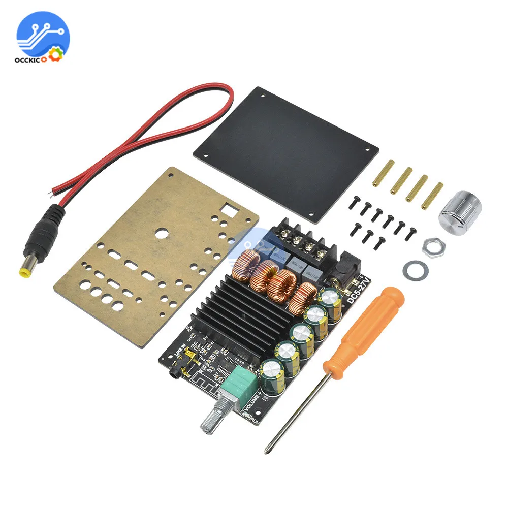 Плата цифрового усилителя TPA3116 100WX2 Bluetooth 5 0 Hi-Fi стерео усилитель мощный домашний