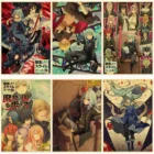 Tensei Shitara Slime Datta Ken Ретро японское аниме семейное настенное украшение из крафт-бумаги постер A245
