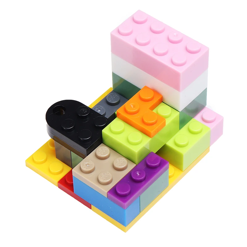 

D1 200 to 1000 Pcs Classic Brand Building Blocks DIY Creative Bricks Bulk Model Figures Educational Kids Small Size Toys