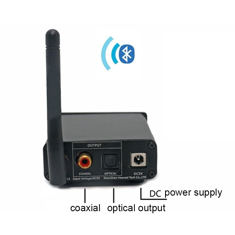 Lusya Csr8675 Bluetooth 5 0 Aptx HD аудио приемник ES9023 DAC декодирование с антенной поддержка 24bit