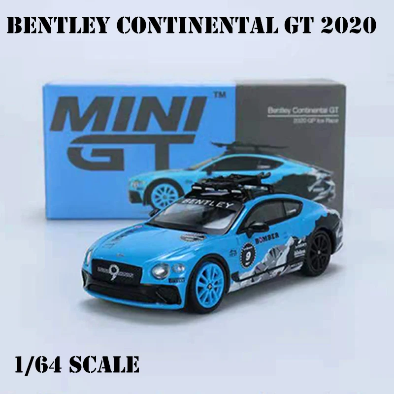 

Mini GT 1:64 Model Car Bentley Continental GT 2020 GP Ice Race LHD Die-cast Vehicle Display Collection