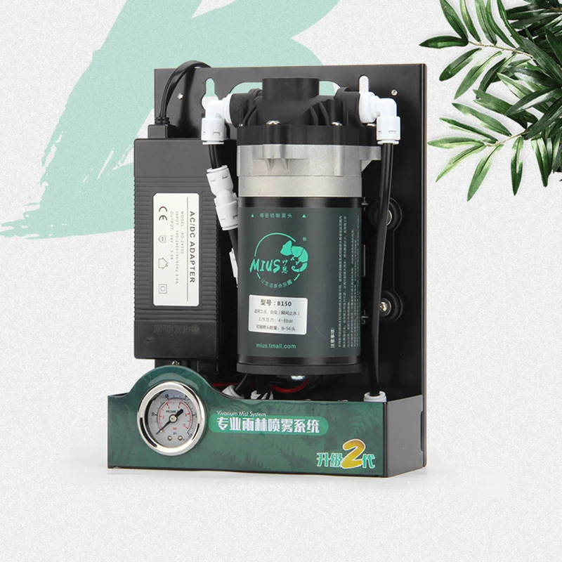 

Plant Watering Irrigation System Rainforest Tank Ecological Landscaping Sprinkler System Nozzle Atomization Climbing Pet Spray