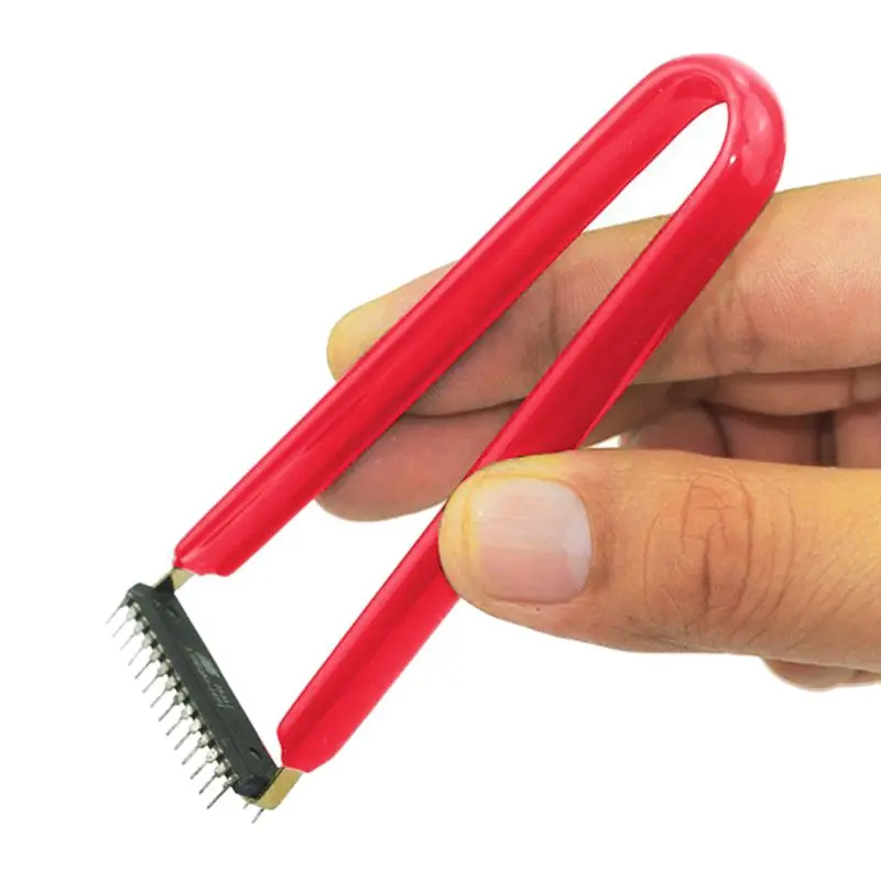 

IC Chip Remover Clip U-shaped Switch Key Puller Keycaps Keyboard Removing Tool L4MD