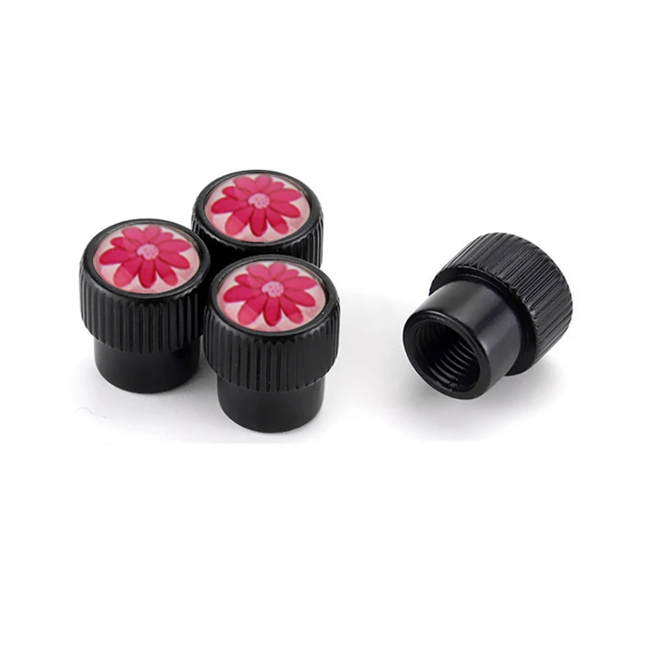 Новый стиль круглая крышка клапаны для автомобильных колесных шин стержень шины