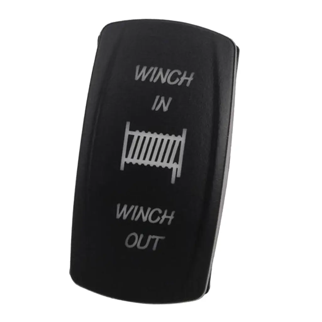 

12 В 20 А Автомобильная панель ARB Carling 7-контактный кнопочный тумблер оранжевый светильник катор