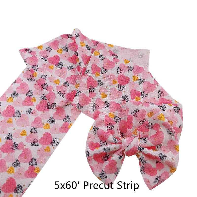 Полоски для вырезания 5 дюймов x 60 дюймов/рулон изготовления бантов волос | Дом и