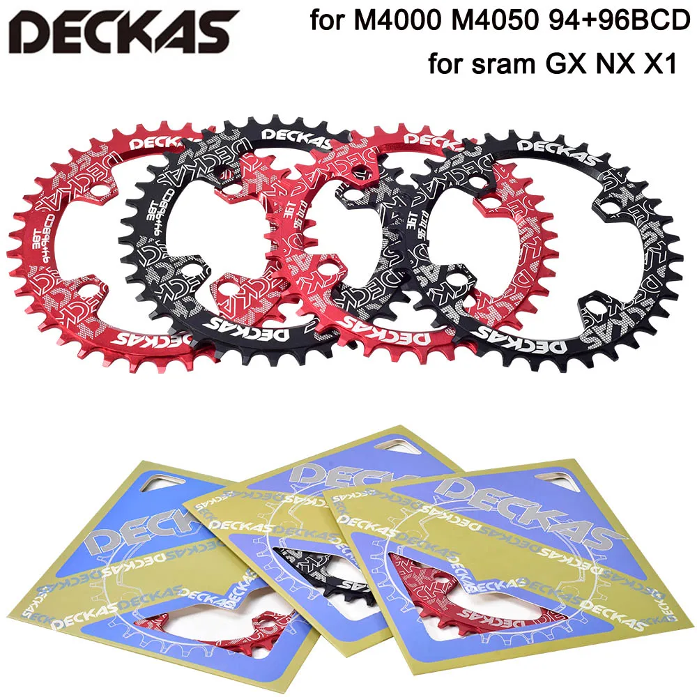DECKAS MTB велосипедный Звездочка M4000 96 + 94 BCD 32T 36T 38T горный велосипед кольцо цепи