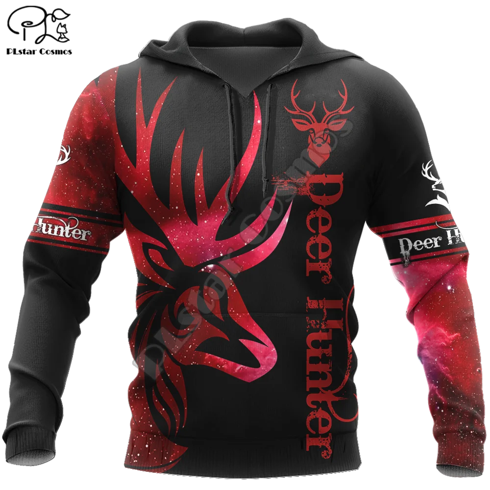 

PLstar Cosmos Animal Deer Bow Hunting Hunter Camo Tattoo NewFashion Tracksuit Men/Women 3DPrint Autumn Funny Casual Hoodies C-8