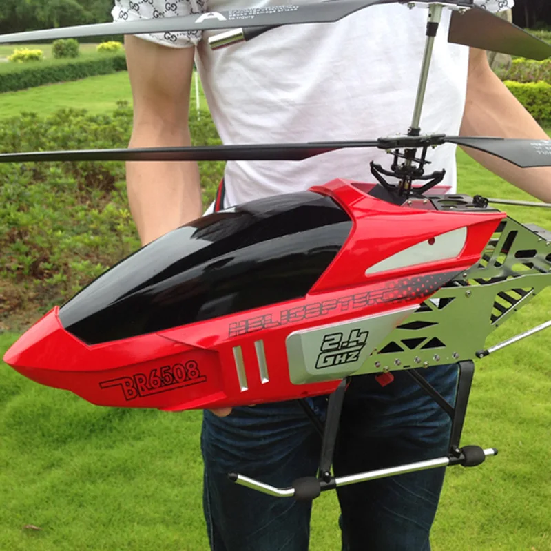 

New 80CM Super Large RC Aircraft Helicopter Toys Recharge Fall Resistant Lighting Control UAV Plane Model Outdoor Toys For Boys