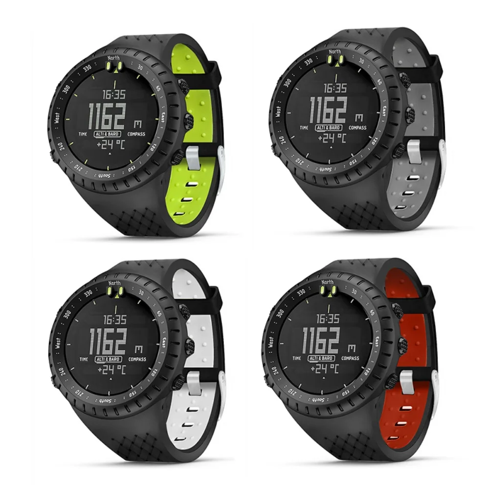 Силиконовый ремешок FIFATA + чехол из ТПУ для Suunto Core 2 в 1 смарт-часов аксессуары