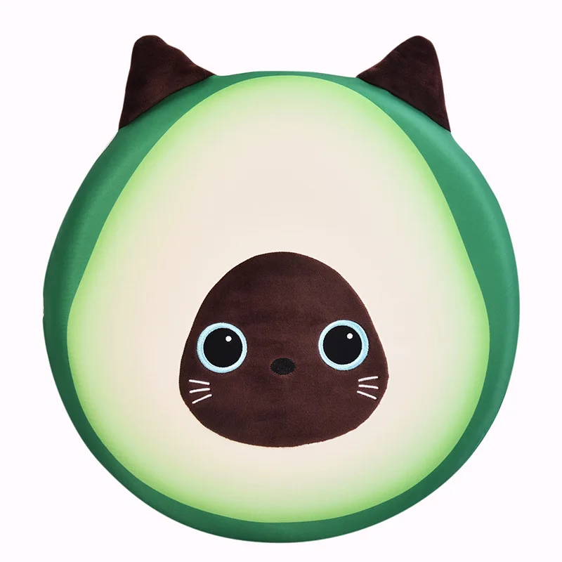 Фруктовой серией милый кот подушка офисного стула студент классная для ягодиц