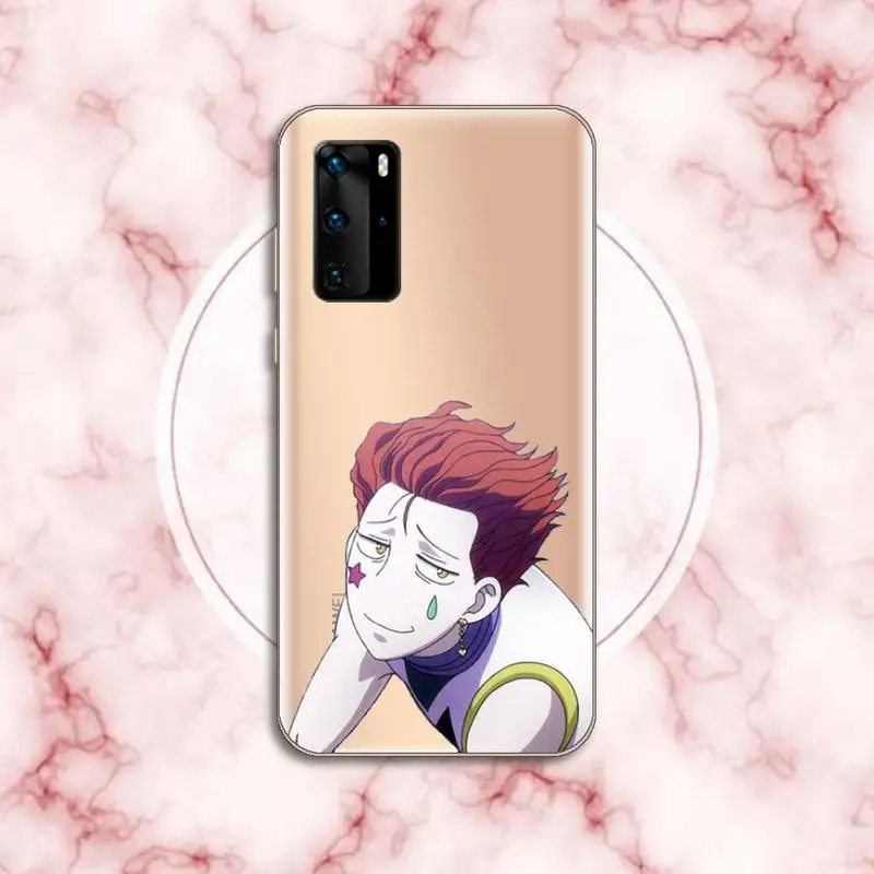 

Hisoka Anime Hunter X hunter Phone Case Transparent for Huawei P honor 8 10i 20 30 40 smart 2019
