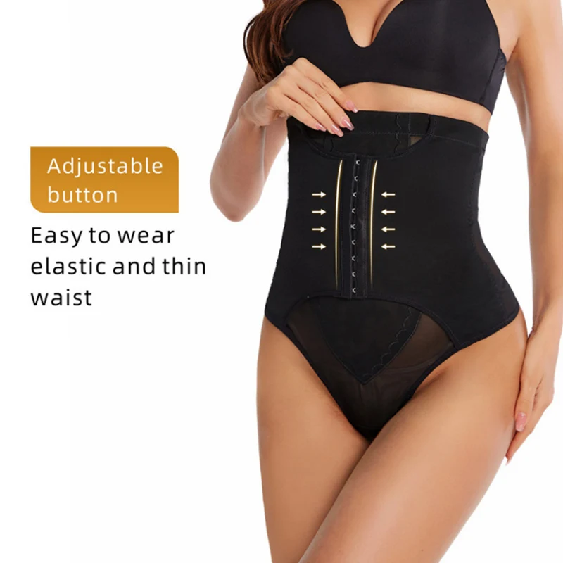 

Women High Waist Seamless Tummy Body Shaper Control Panties Underwear Black Butt Lifter Shapewear Panties