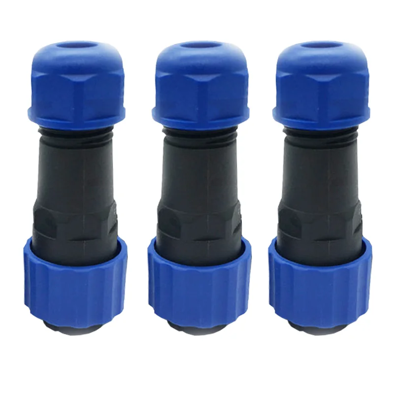 10 шт./лот IP68 Водонепроницаемый авиационный штекер SD13 1/2/3/4/5/6/7/9 контактов SP13 M13 13 мм