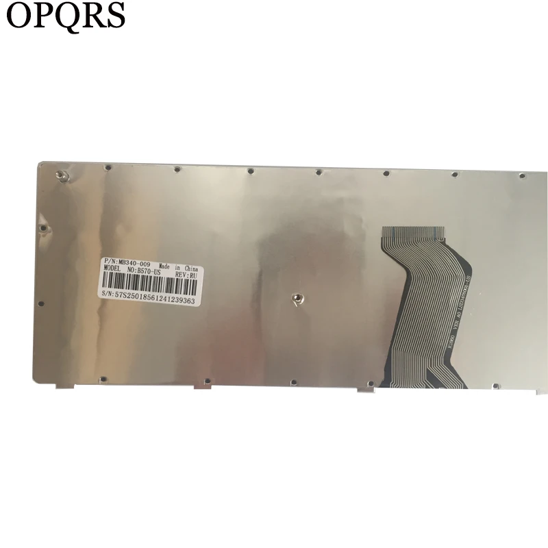 Новая русская клавиатура для ноутбука IBM LENOVO Ideapad B570 Z570 Z575 V570A V570G B575 B580 B590 B590A |