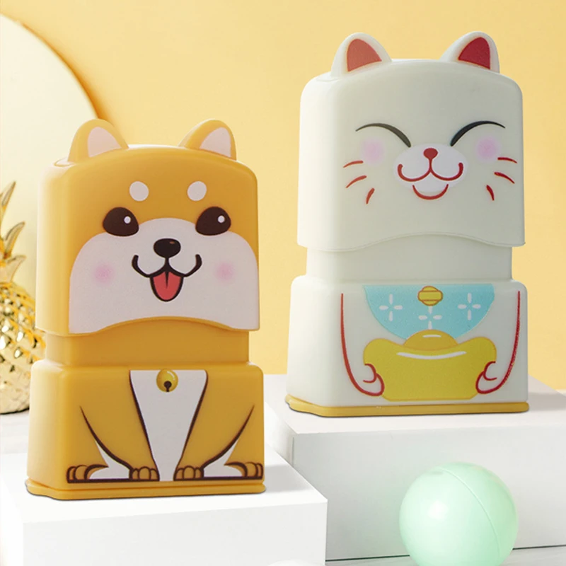 Изготовленный На Заказ детский штамп с именем сделай сам для детей печать на