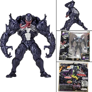 revoltech venom action figure amazing yamaguch model toy doll gift free global shipping